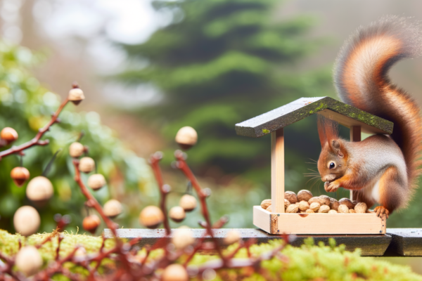 Folgen der Fütterung von Eichhörnchen im Winter: