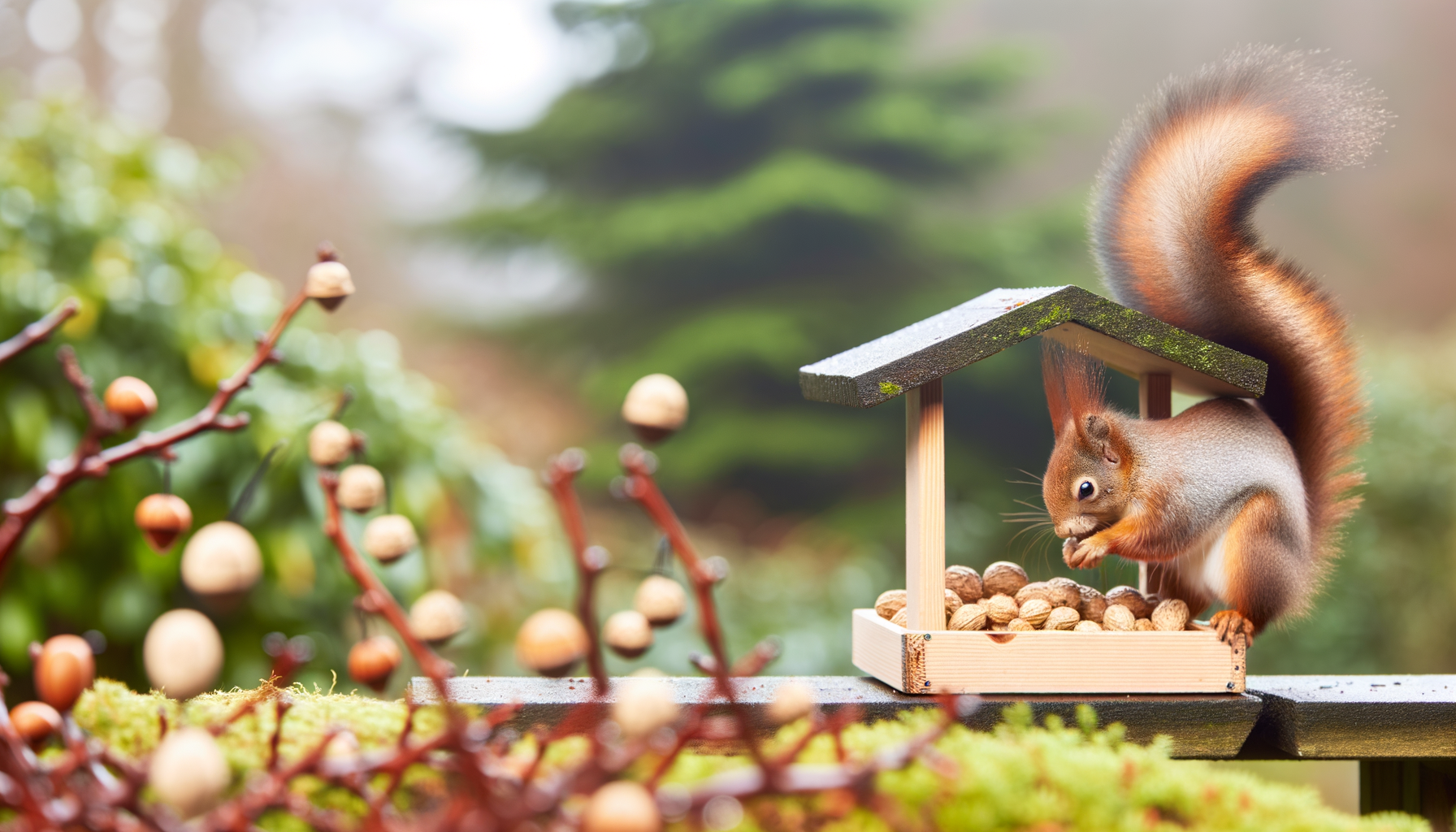 Folgen der Fütterung von Eichhörnchen im Winter:
