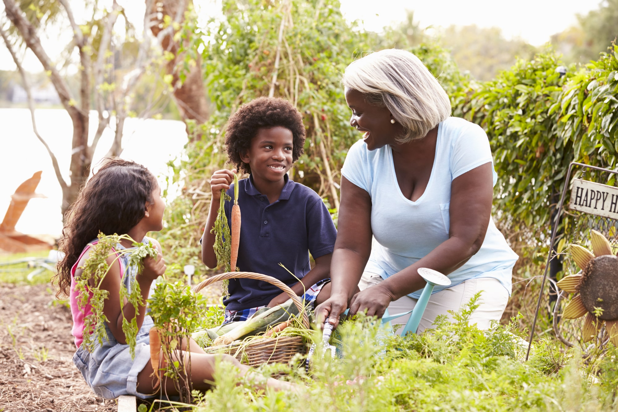 Gartenarbeit mit Kindern Vorschau